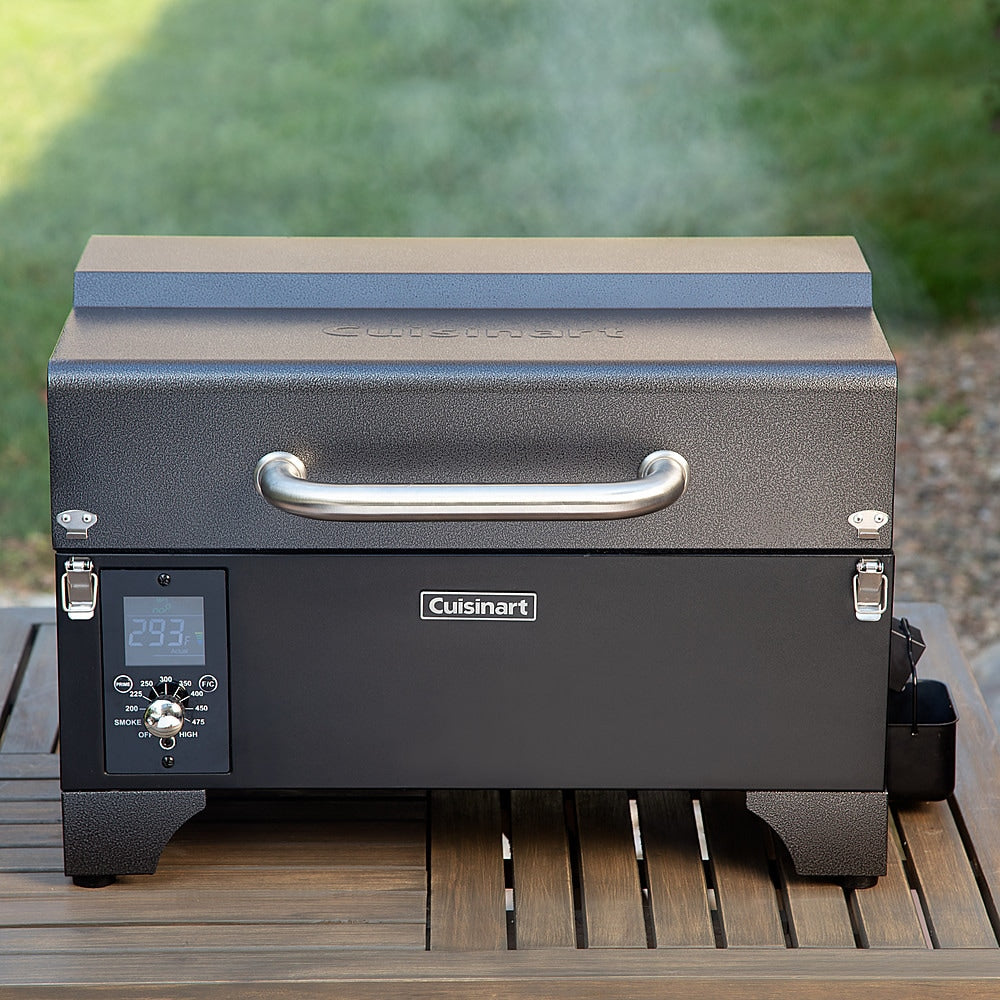 Cuisinart - Portable Wood Pellet Grill and Smoker - Black_19