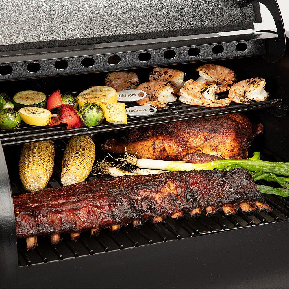 Cuisinart - Wood Pellet Grill and Smoker​ - Black_8
