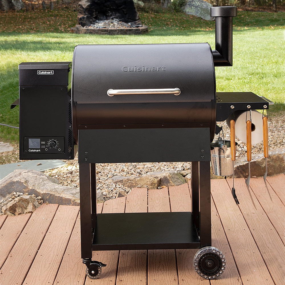 Cuisinart - Deluxe Wood Pellet Grill and Smoker​ - Black_18