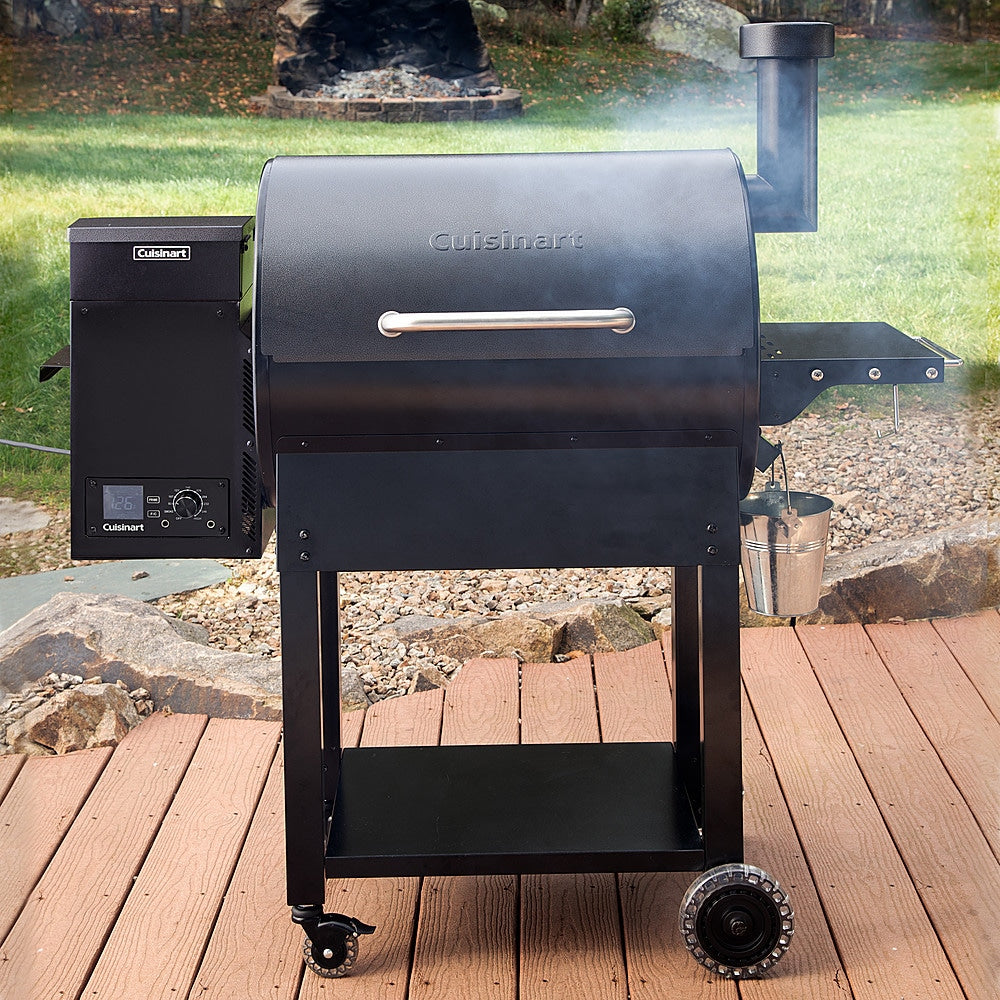 Cuisinart - Deluxe Wood Pellet Grill and Smoker​ - Black_15