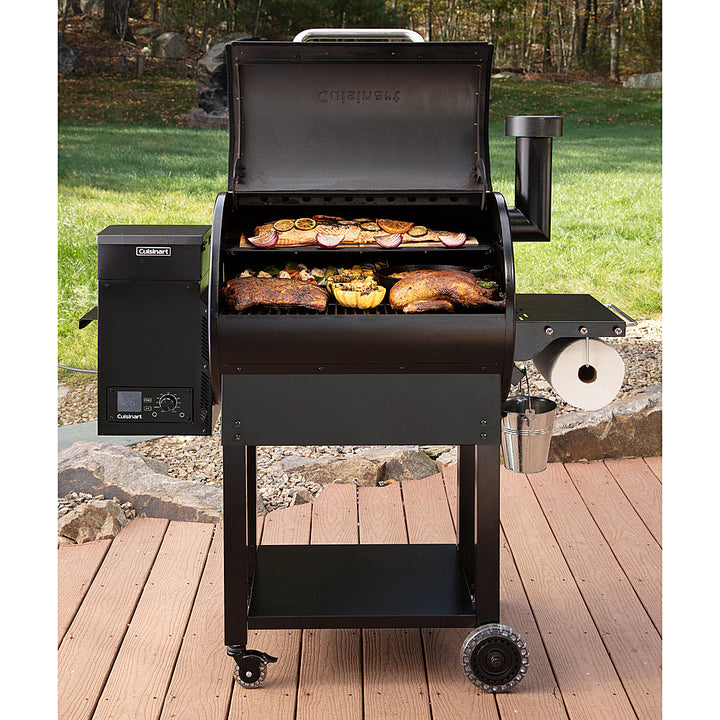 Cuisinart - Deluxe Wood Pellet Grill and Smoker​ - Black_12