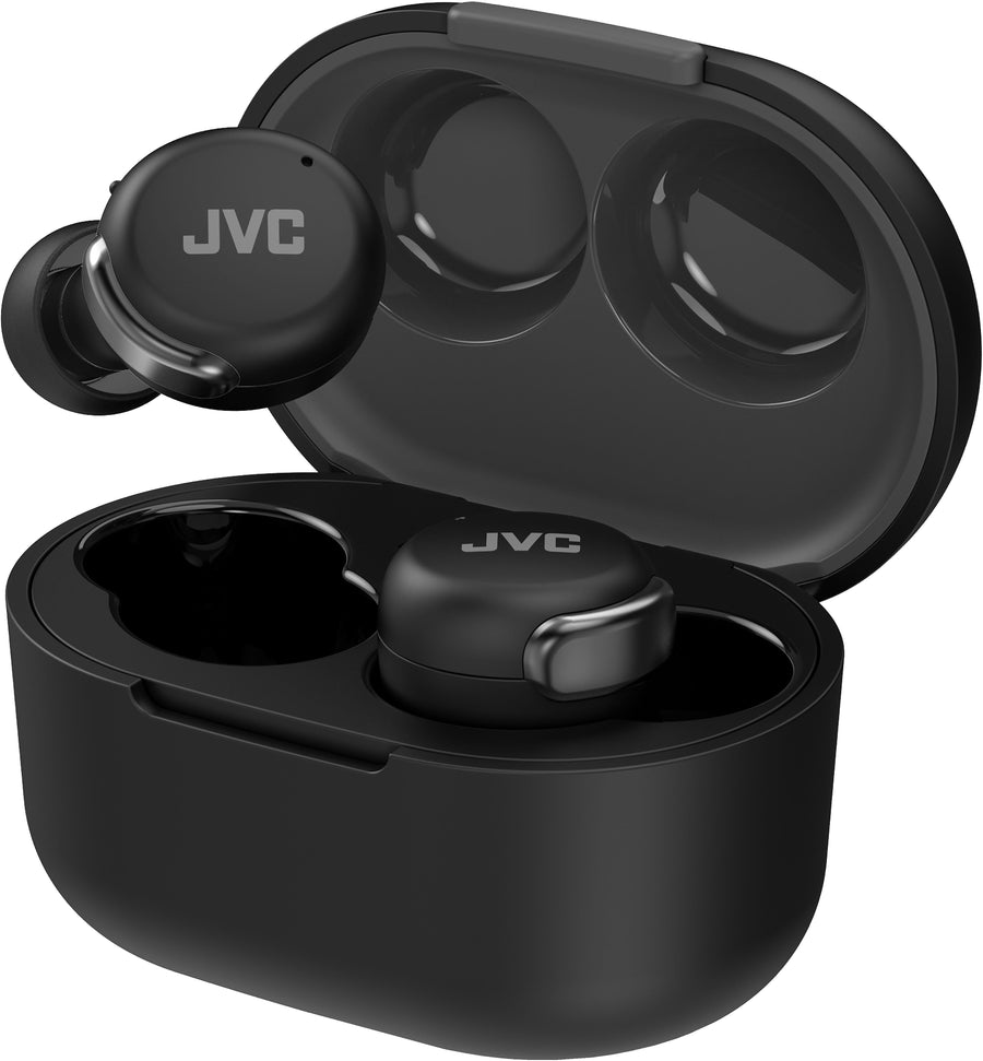 JVC True Wireless Noise Canceling Headphones - Black_0