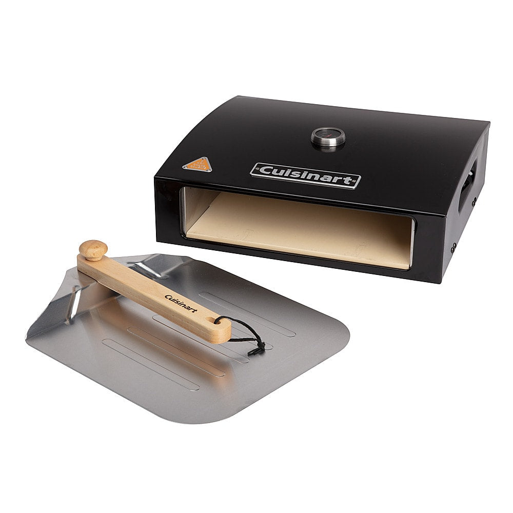 Cuisinart - Grill Top Pizza Oven Kit - Black & Stainless Steel_3