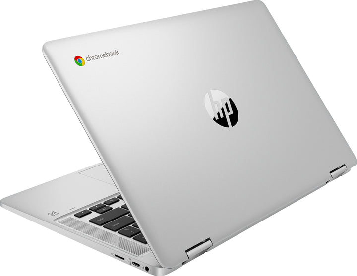 HP - 2-in-1 14" Touch-Screen Chromebook - Intel Celeron - 4GB Memory - 64GB eMMC - Natural Silver_4