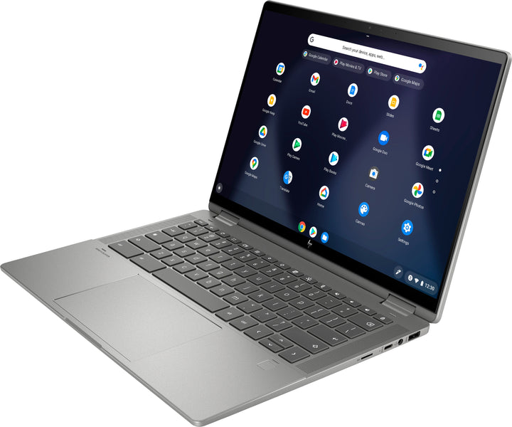 HP - 2-in-1 14" Touch-Screen Chromebook - Intel Celeron - 4GB Memory - 64GB eMMC - Natural Silver_2