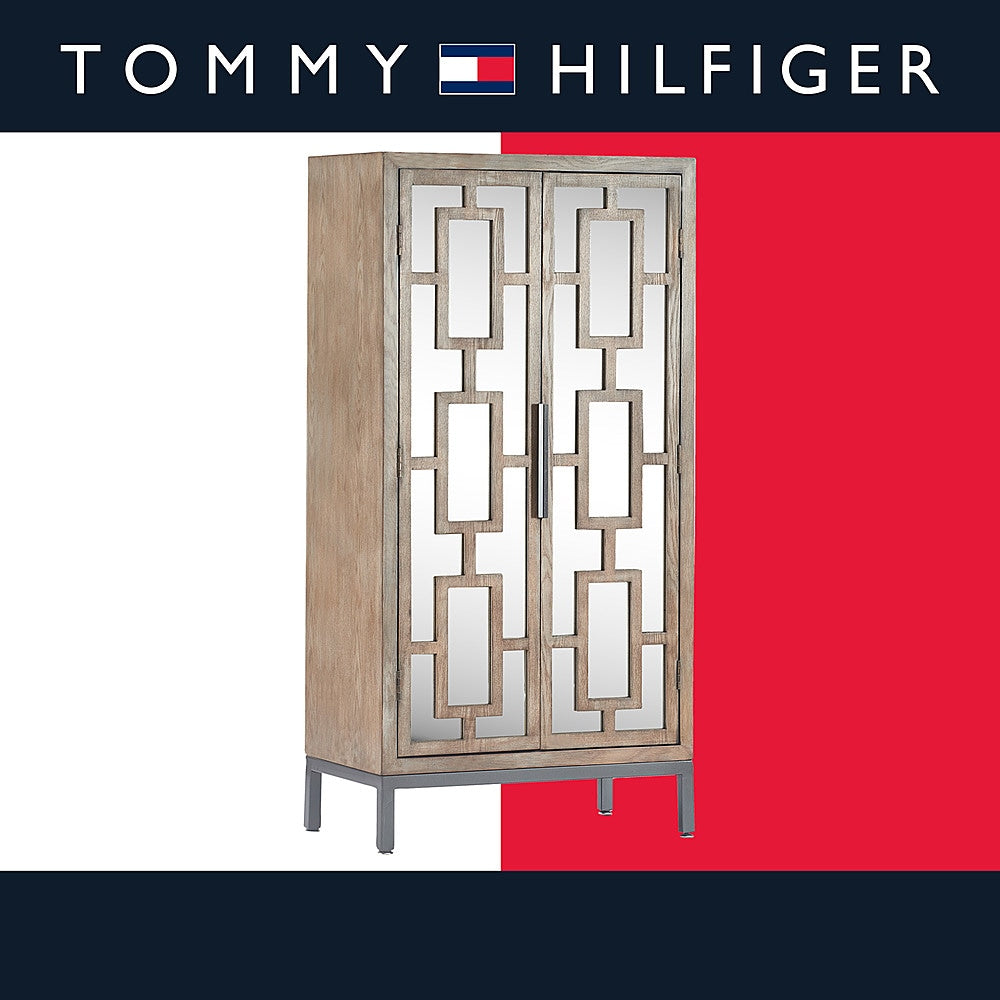 Tommy Hilfiger - Hayworth Tall 2-Door Accent Cabinet - Ash Gray_0