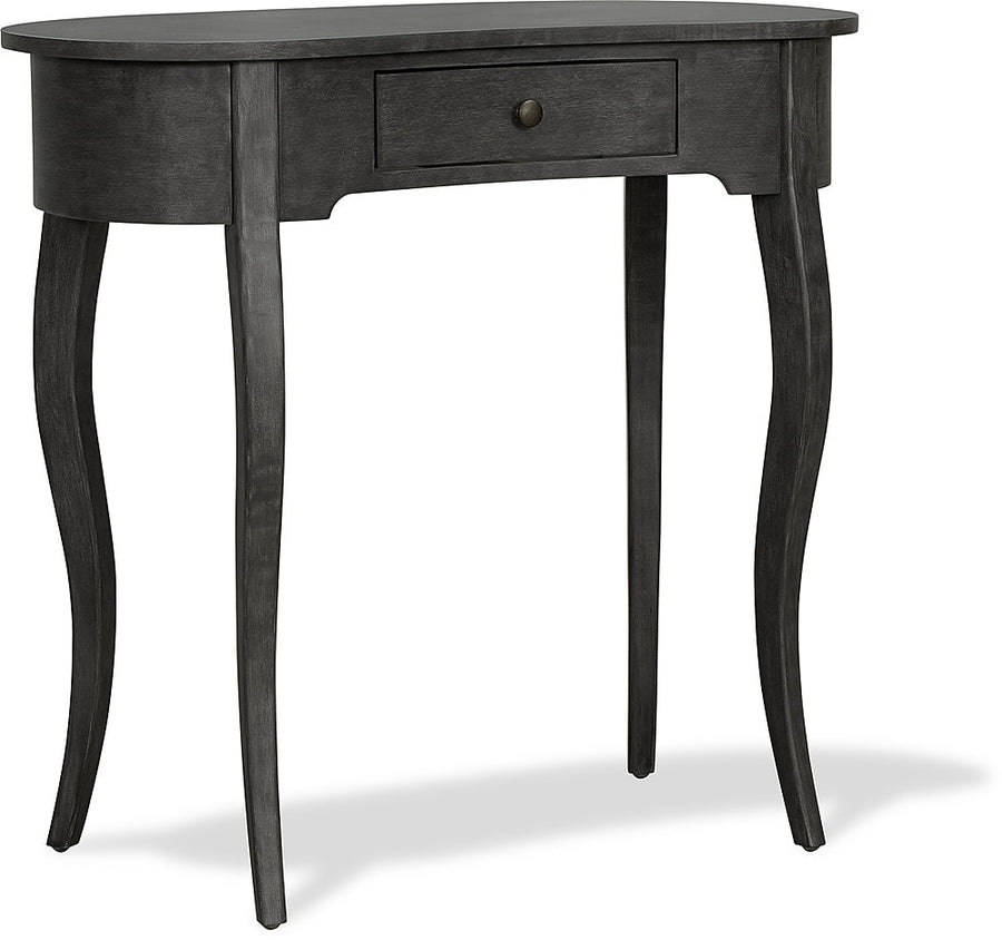 Finch - Thaddeus Console Oval Table - Dark Gray_0