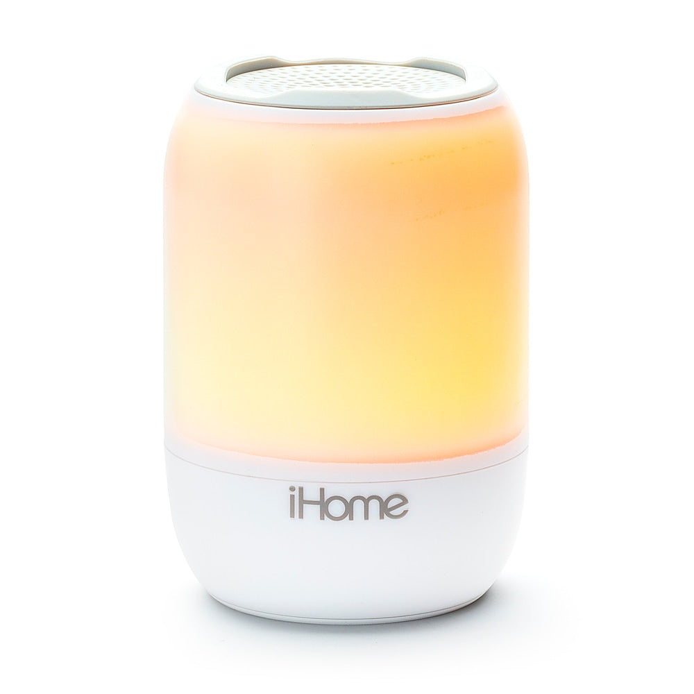iHome - Infant Rechargeable Soothing Sound & Light Soother with White Noise - White_0