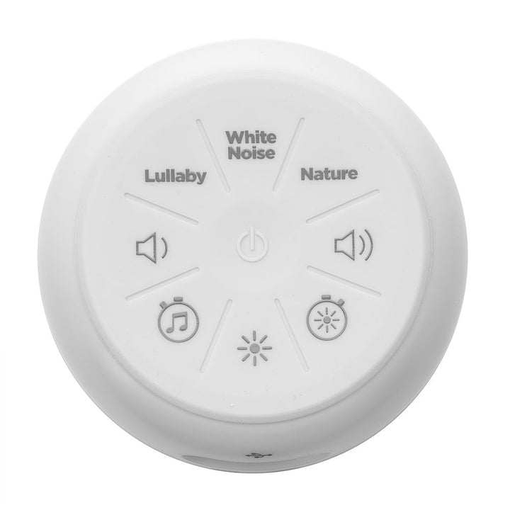 iHome - Infant Rechargeable Soothing Sound & Light Soother with White Noise - White_7