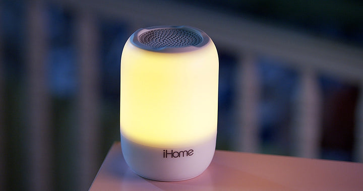 iHome - Infant Rechargeable Soothing Sound & Light Soother with White Noise - White_2
