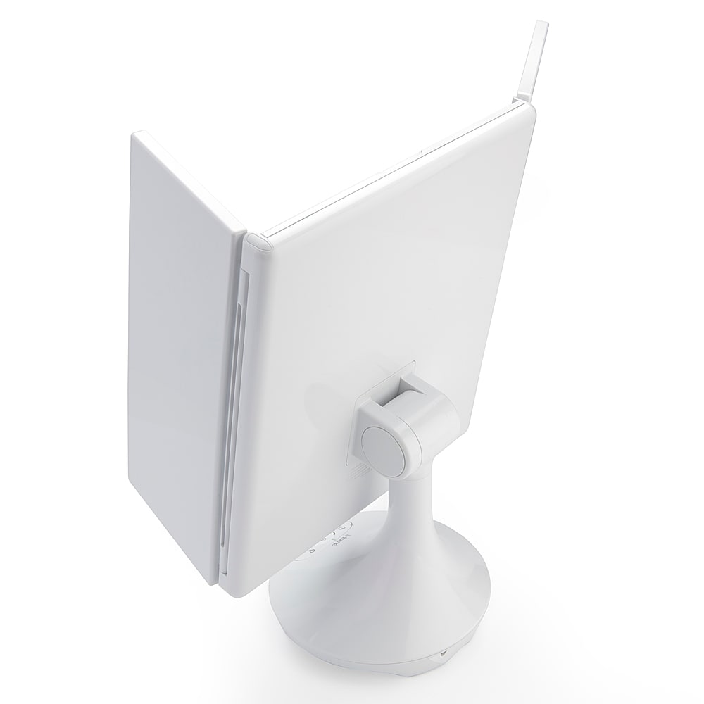 iHome - REFLECT TRIFOLD Vanity Speaker with Bluetooth, Speakerphone, and USB Charging - White_7