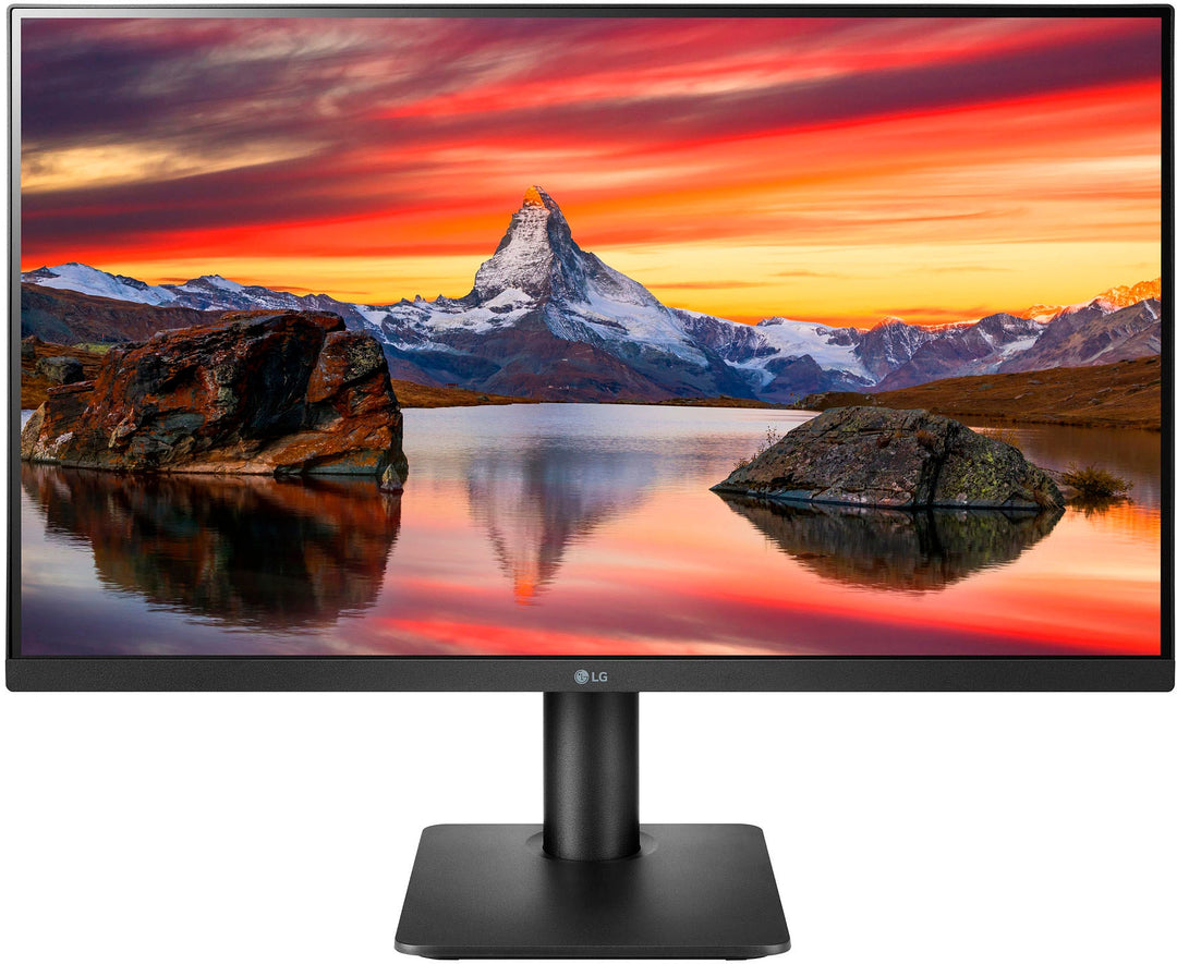 LG - 27” IPS LED FHD AMD FreeSync Monitor (HDMI, DisplayPort) - Black_0