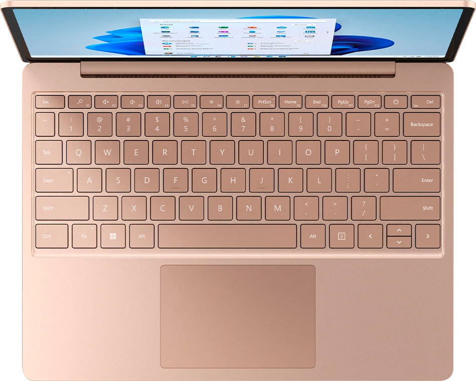 Microsoft - Surface Laptop Go 2 - 12.4” Touch-Screen – Intel Core i5 – 8GB Memory - 256GB SSD (Latest Model) - Sandstone_1