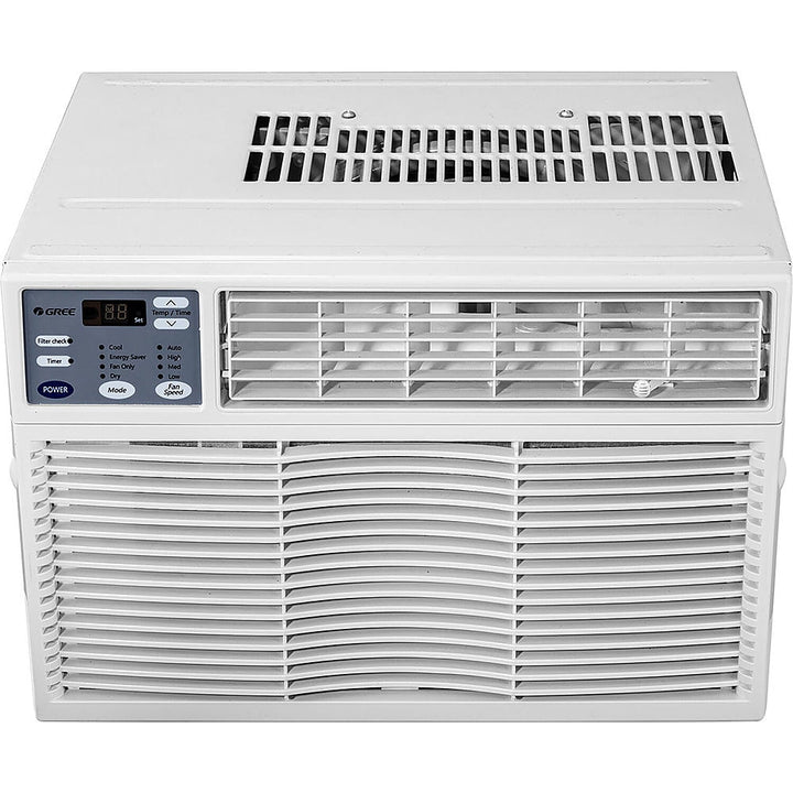 Gree - 700 Sq. Ft. 15,000 BTU Window Air Conditioner - White_0