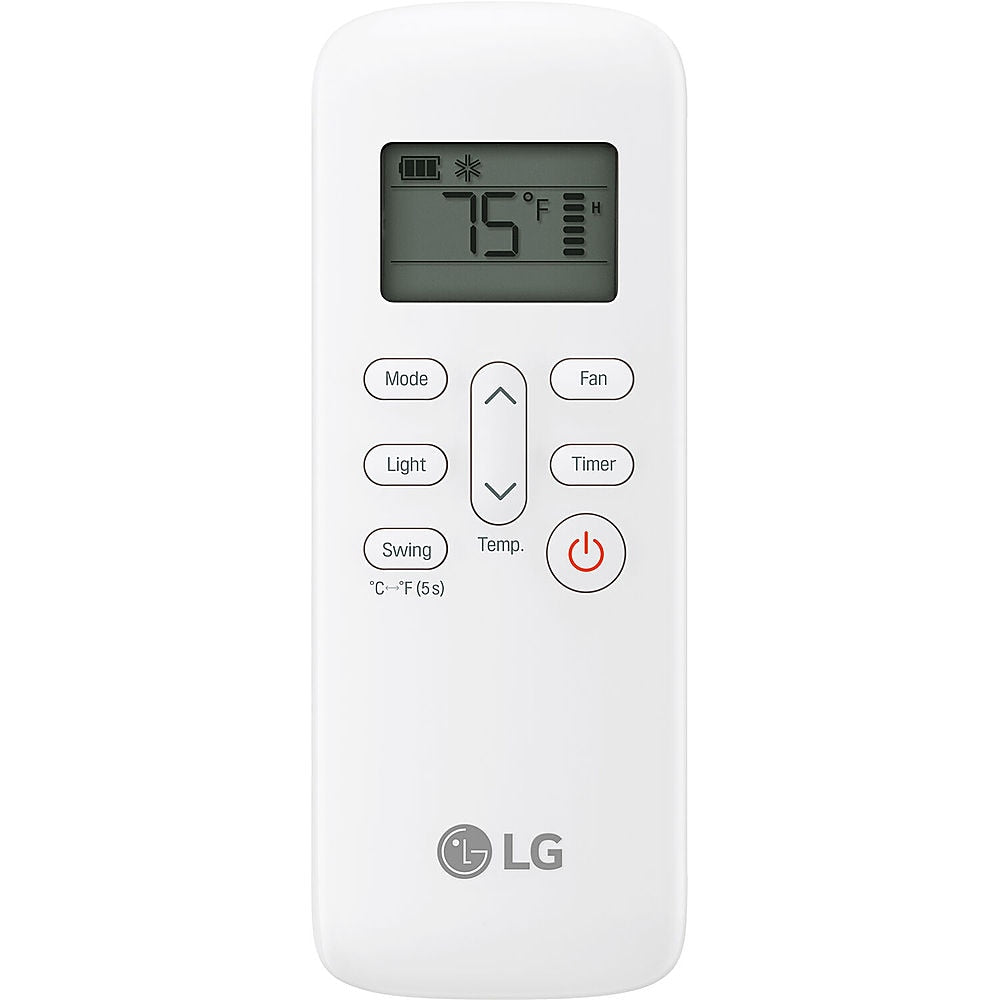 LG - 450 Sq. Ft. Smart Portable Air Conditioner - Black_1