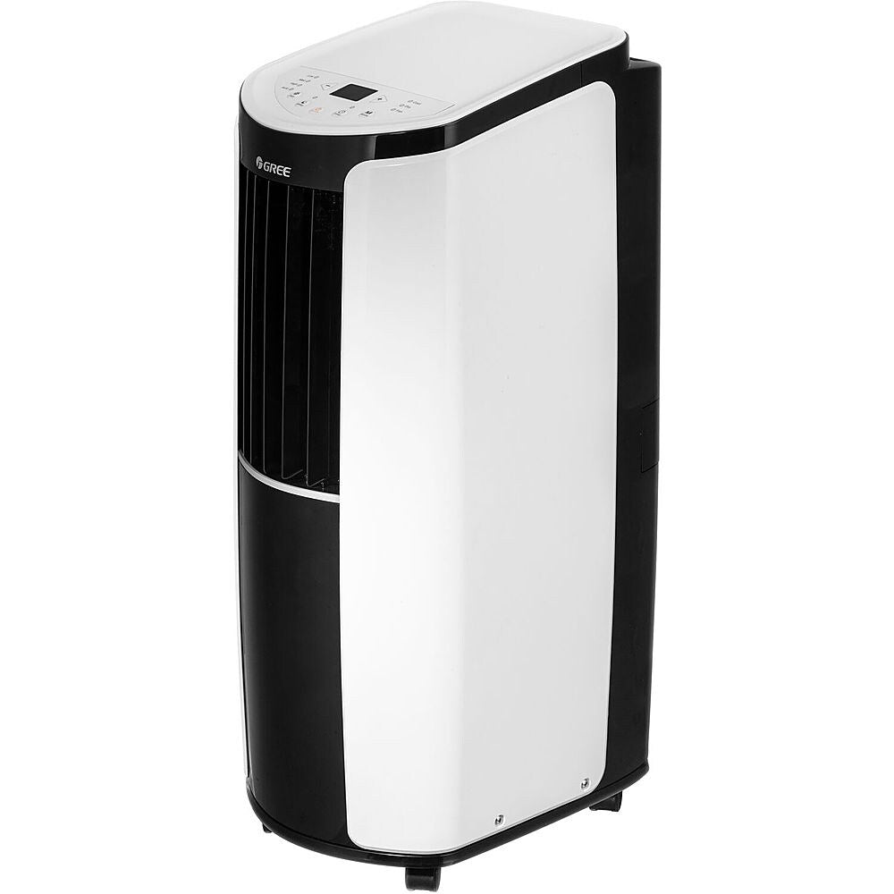 Gree - 250 Sq. Ft. Portable Air Conditioner with Dehumidifer - White/Black_1