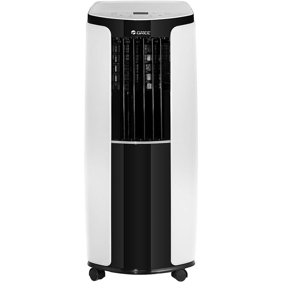 Gree - 250 Sq. Ft. Portable Air Conditioner with Dehumidifer - White/Black_0