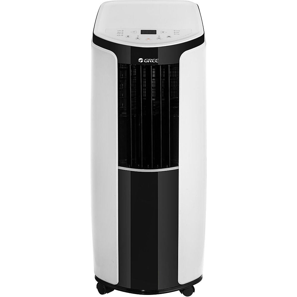 Gree - 250 Sq. Ft. Portable Air Conditioner with Dehumidifer - White/Black_4