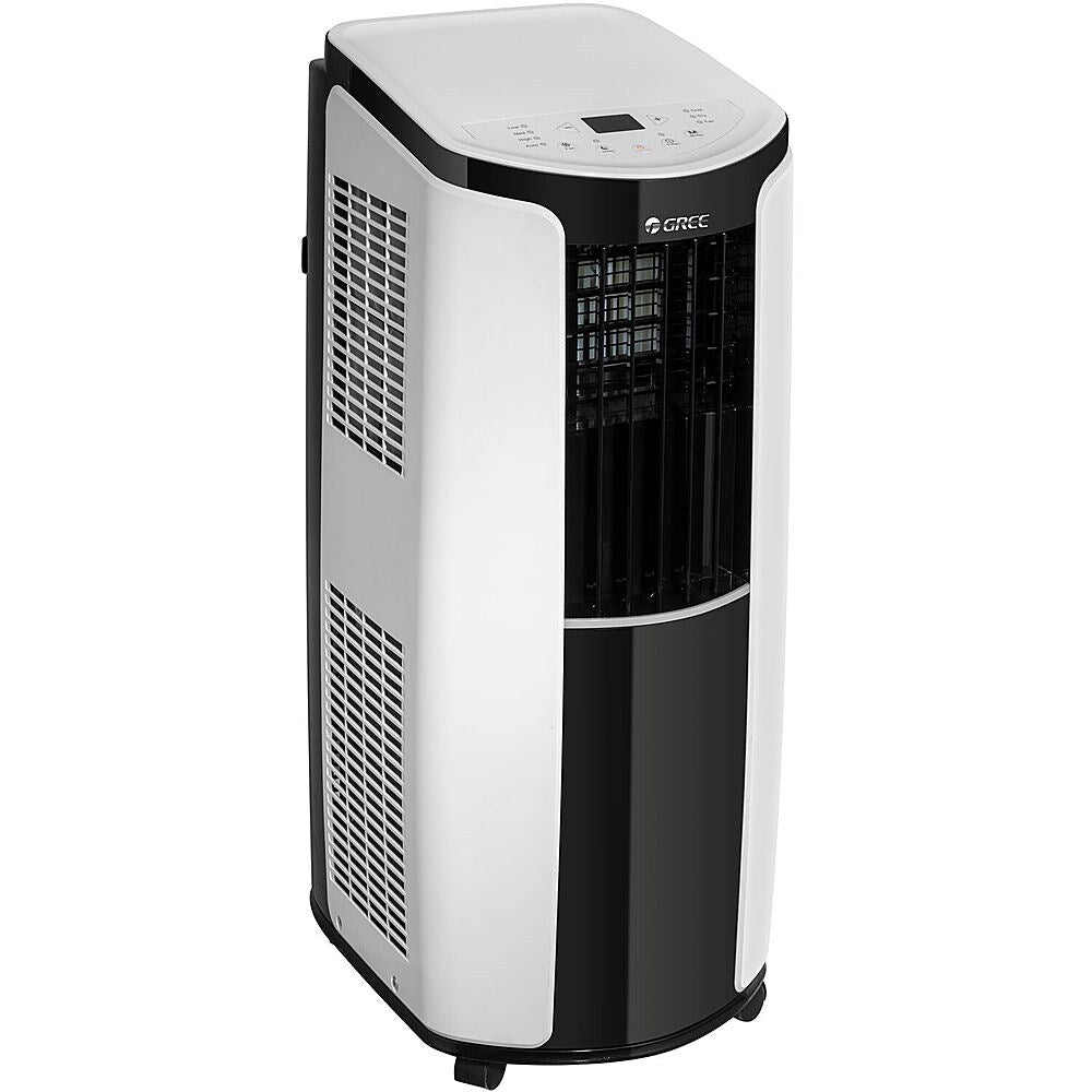 Gree - 250 Sq. Ft. Portable Air Conditioner with Dehumidifer - White/Black_2