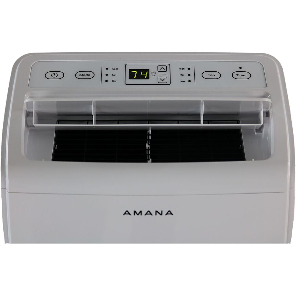 Amana - 200 Sq. Ft. Portable Air Conditioner with Dehumidifer - White_4