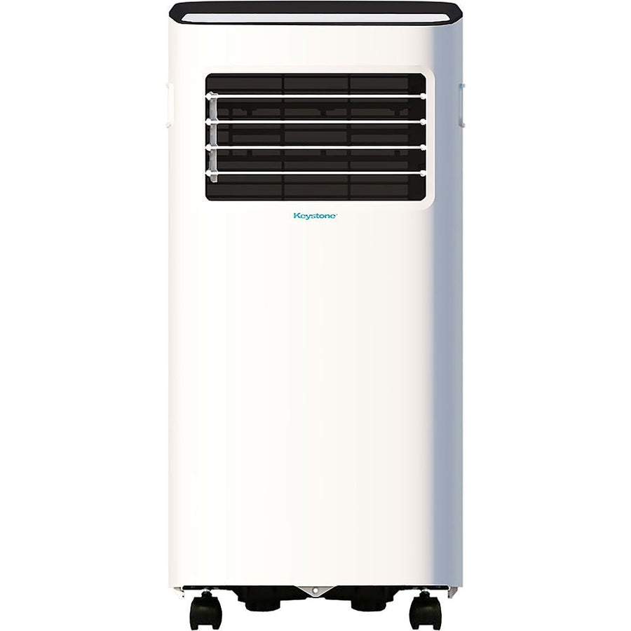 Keystone - 300 Sq. Ft. Portable Air Conditioner with Dehumidifer - White_0