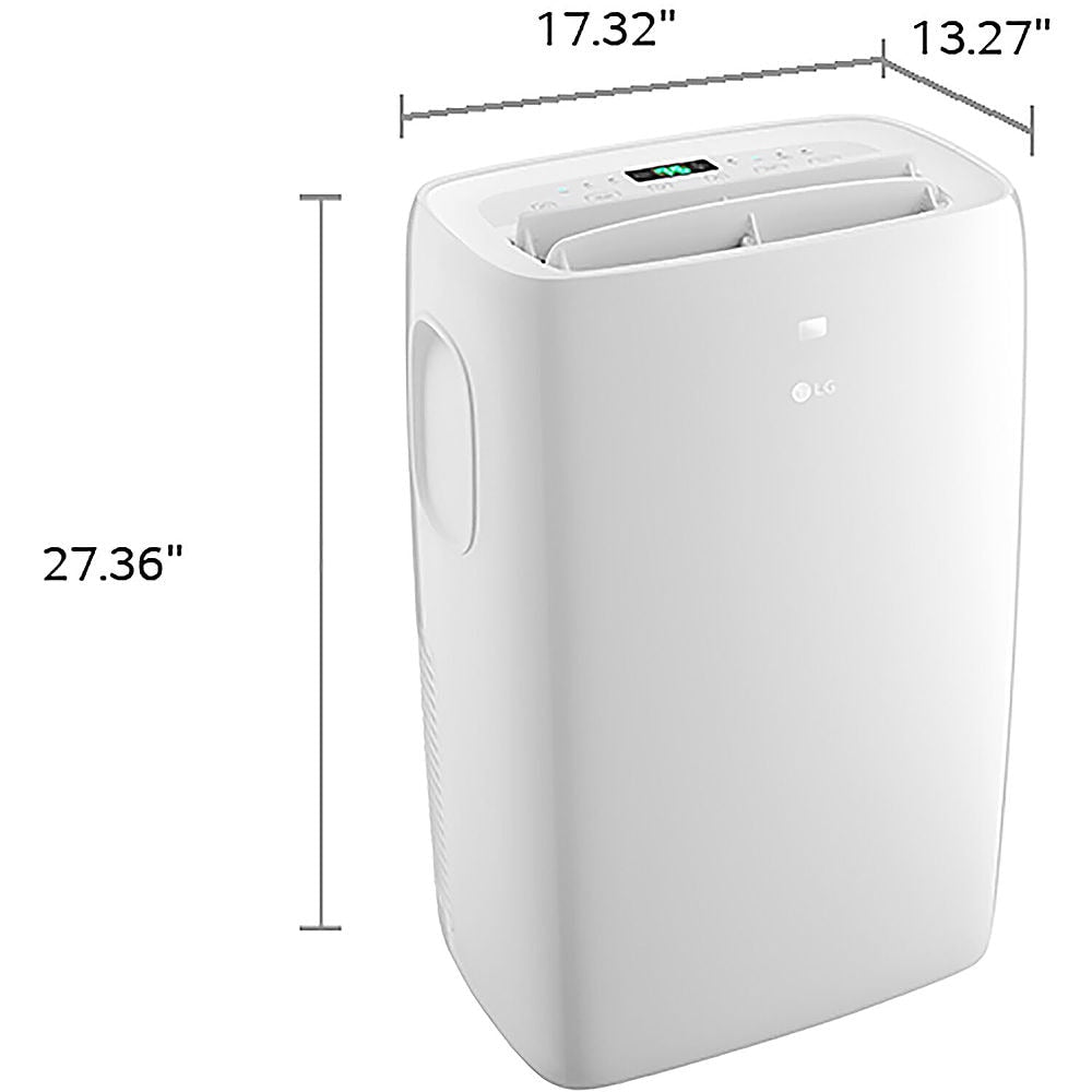 LG - 250 Sq. Ft. Portable Air Conditioner - White_2