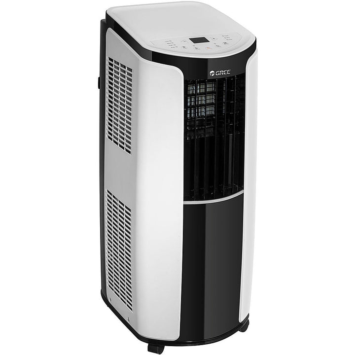 Gree - 150 Sq. Ft. Portable Air Conditioner with Dehumidifer - White/Black_2