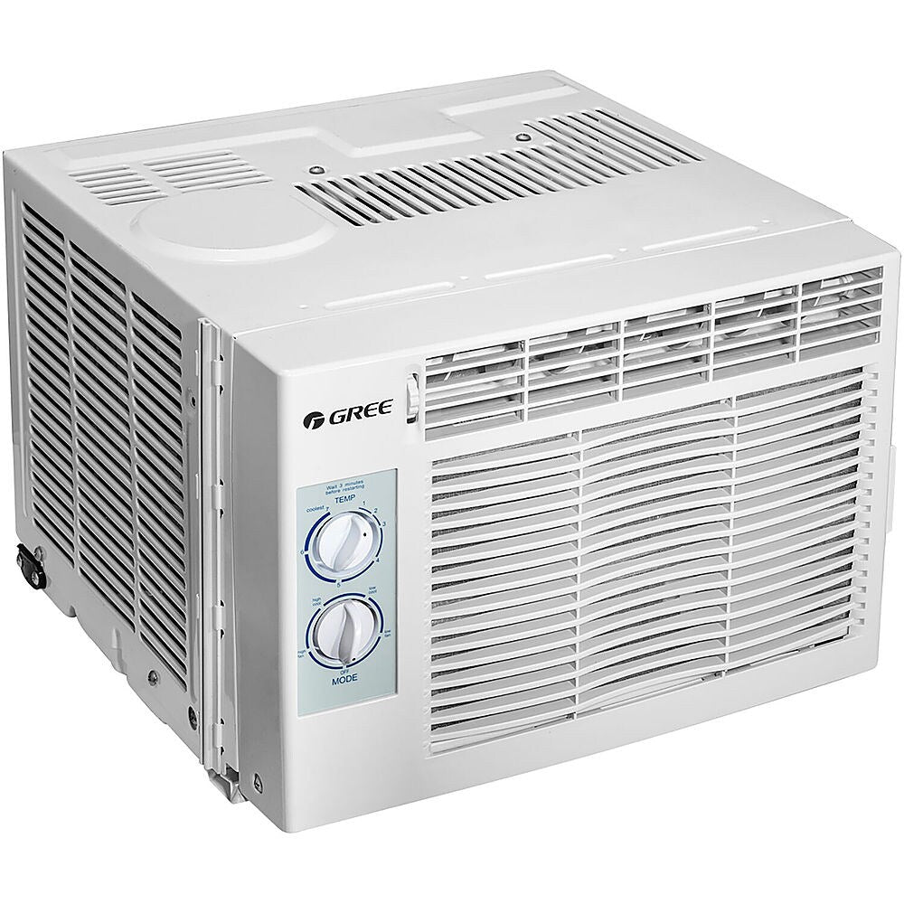 Gree - 150 Sq. Ft. 5,000 BTU Window Air Conditioner - White_3