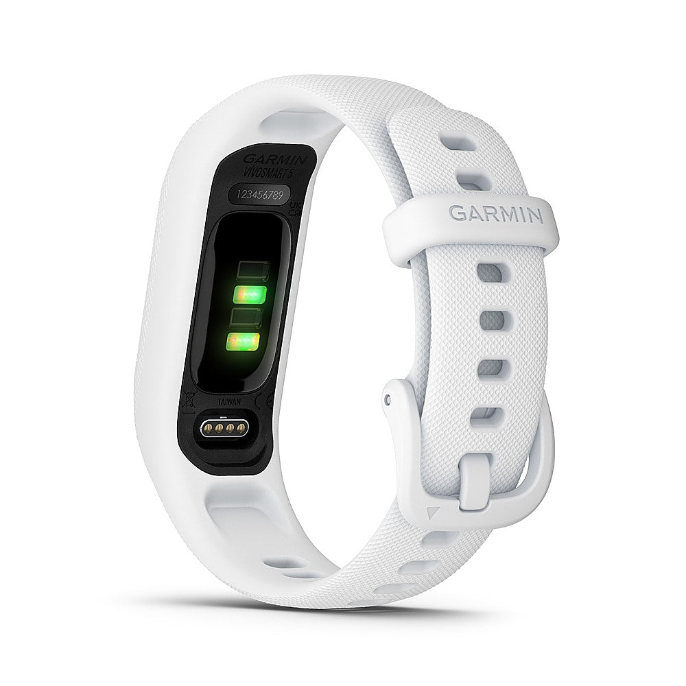 Garmin - vívosmart 5 Smart Fitness Tracker + Heart Rate Small/Medium - White_3