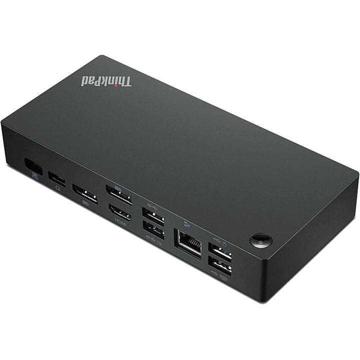 Lenovo - ThinkPad Universal USB-C Smart Docking Station - Black_0