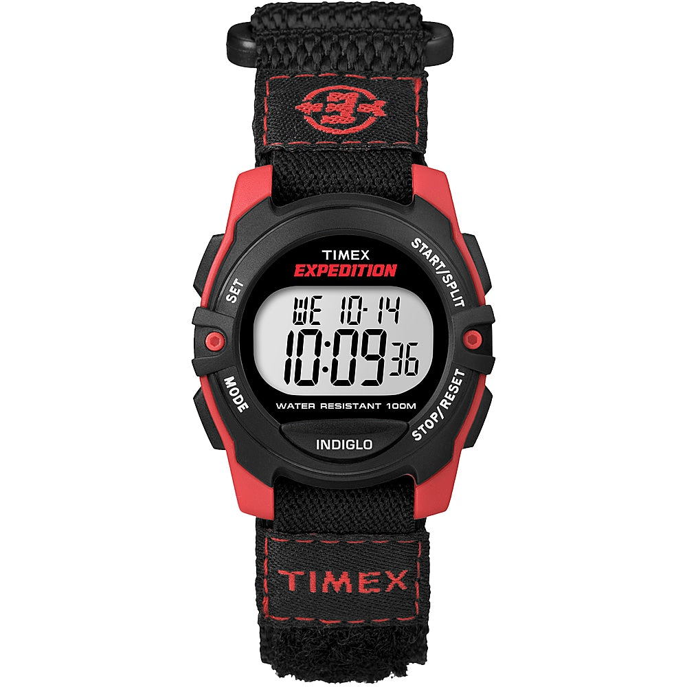 Timex Unisex Expedition Digital CAT 33mm Watch - Black/Red_0