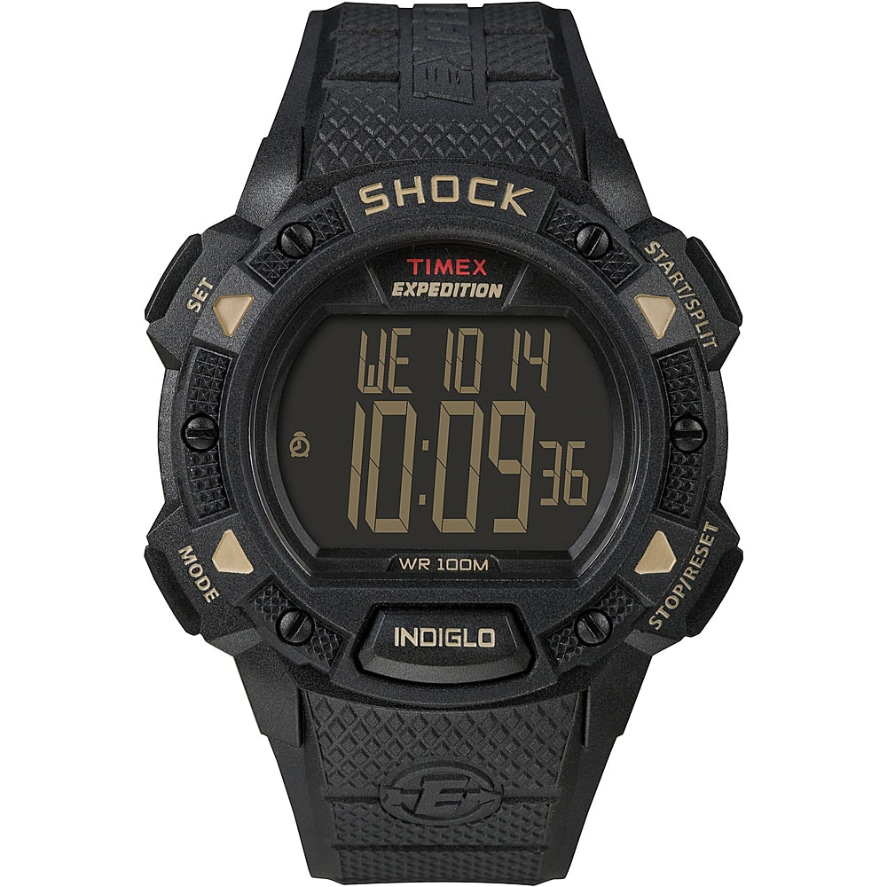 Timex Men's Expedition Base Shock 45mm Watch - Blackout_0