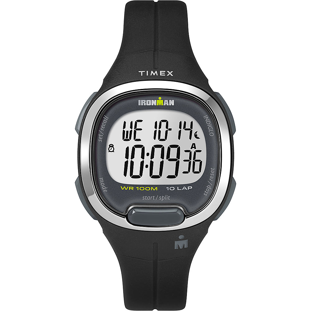Timex - Women's IRONMAN Transit 33mm Watch - Black/Silver-Tone_0