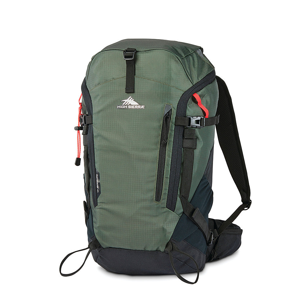High Sierra - Pathway 2.0 45L Backpack - FOREST GREEN/BLACK_0
