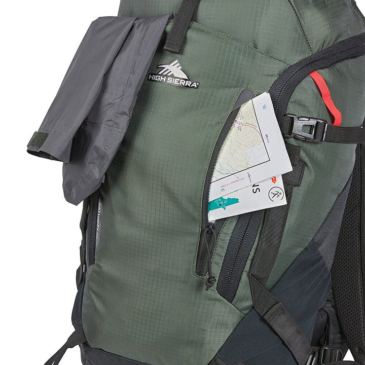 High Sierra - Pathway 2.0 45L Backpack - FOREST GREEN/BLACK_13