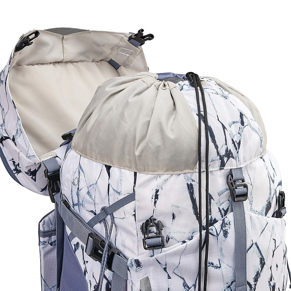 High Sierra - Pathway 2.0 Women's 60L Backpack - WHITE CRACKED ICE/GREY BLUE_10