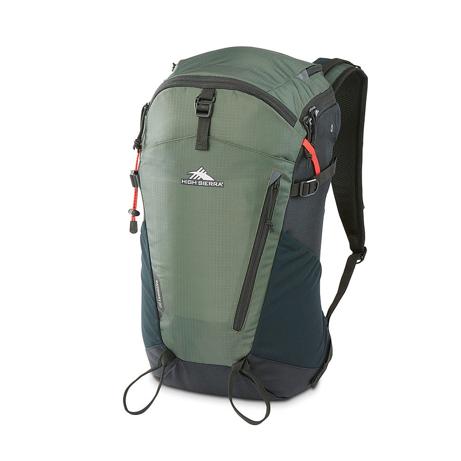 High Sierra - Pathway 2.0 30L Backpack - FOREST GREEN/BLACK_0