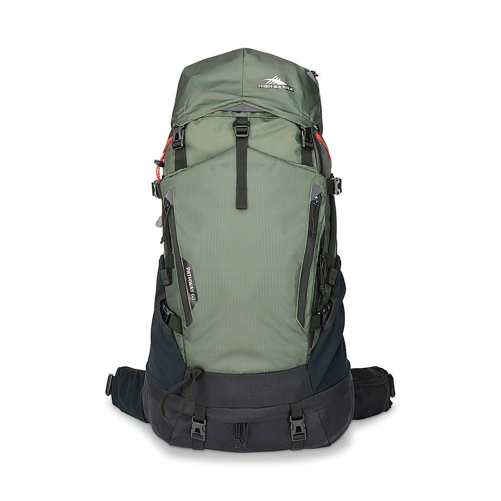 High Sierra - Pathway 2.0 60L Backpack - FOREST GREEN/BLACK_1