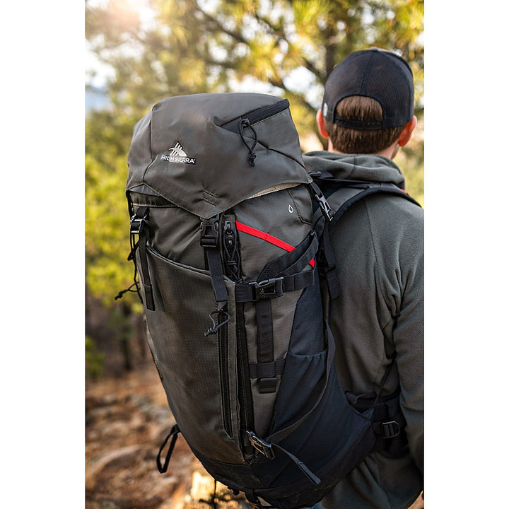 High Sierra - Pathway 2.0 60L Backpack - FOREST GREEN/BLACK_7