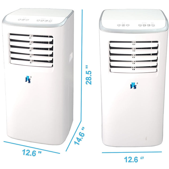 JHS - 250 Sq. Ft. Portable Air Conditioner - White_5