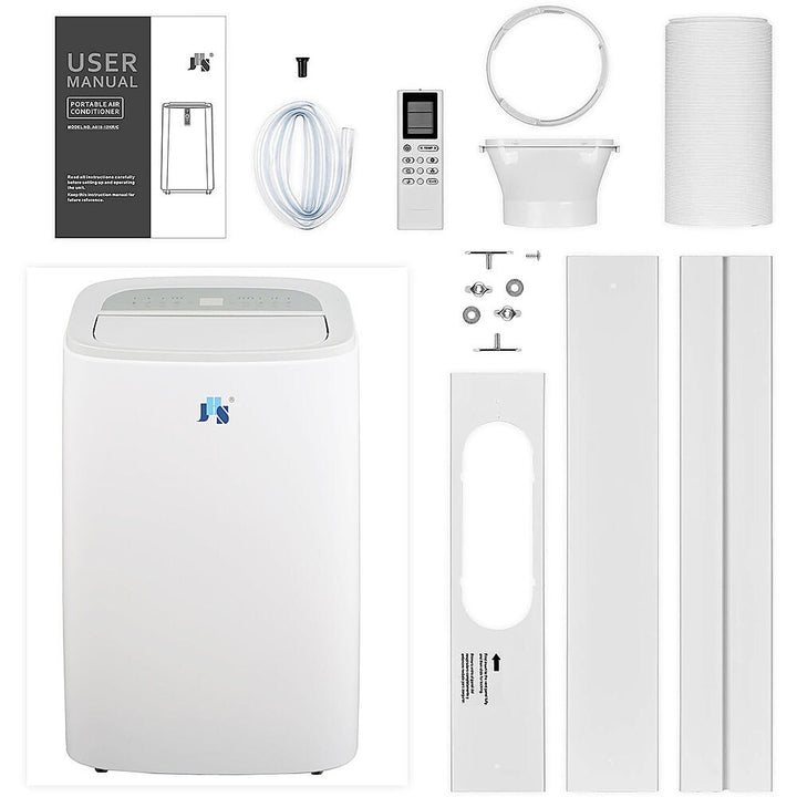 JHS - 550 Sq. Ft. Portable Air Conditioner - White_5