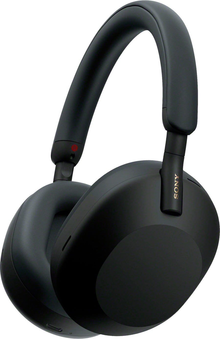 Sony - WH-1000XM5 Wireless Noise-Canceling Over-the-Ear Headphones - Black_0