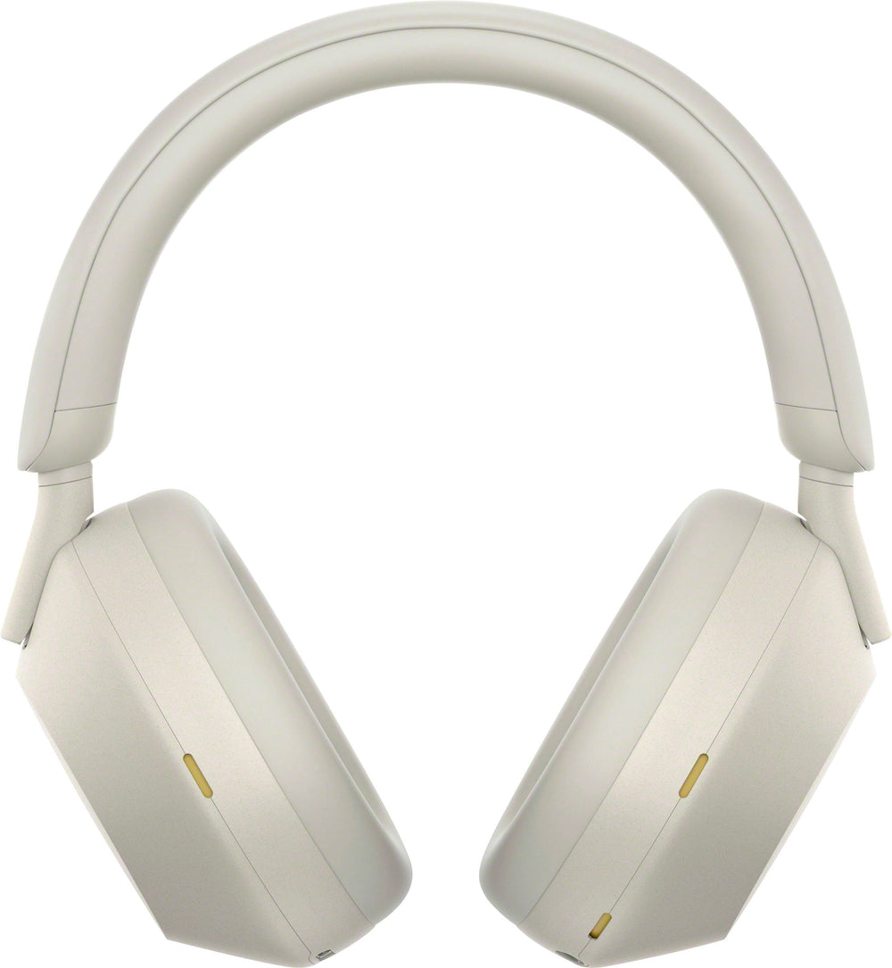 Sony - WH-1000XM5 Wireless Noise-Canceling Over-the-Ear Headphones - Silver_1