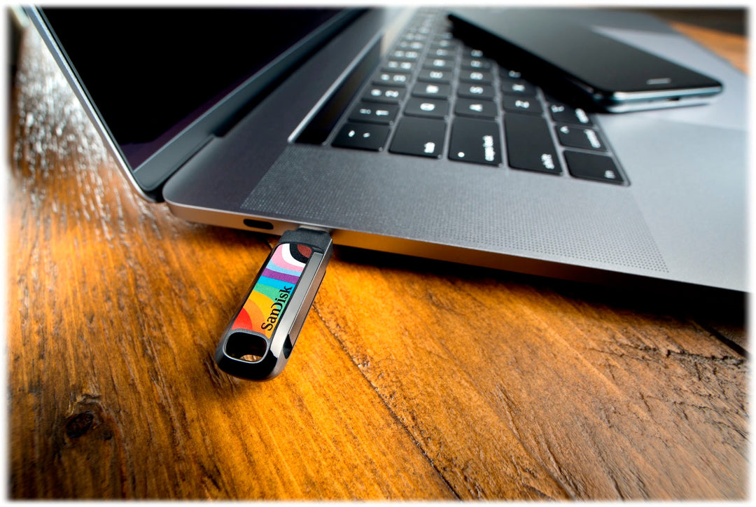 SanDisk - Ultra Dual Drive Go Rainbow Pride Edition 128GB USB Type-A/USB Type-C Flash Drive_2
