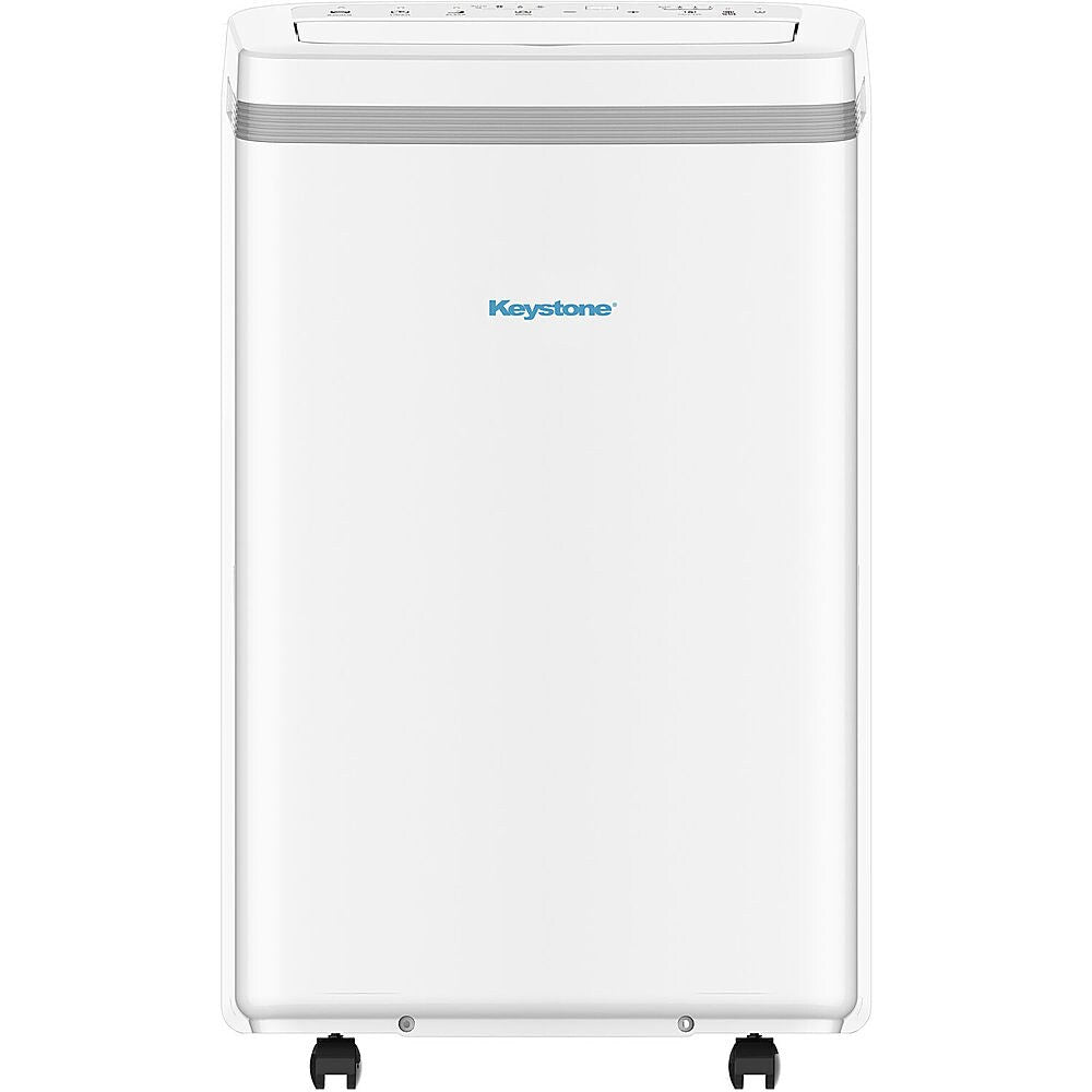 Keystone - 250 Sq. Ft. Portable Air Conditioner with Dehumidifier - White_4
