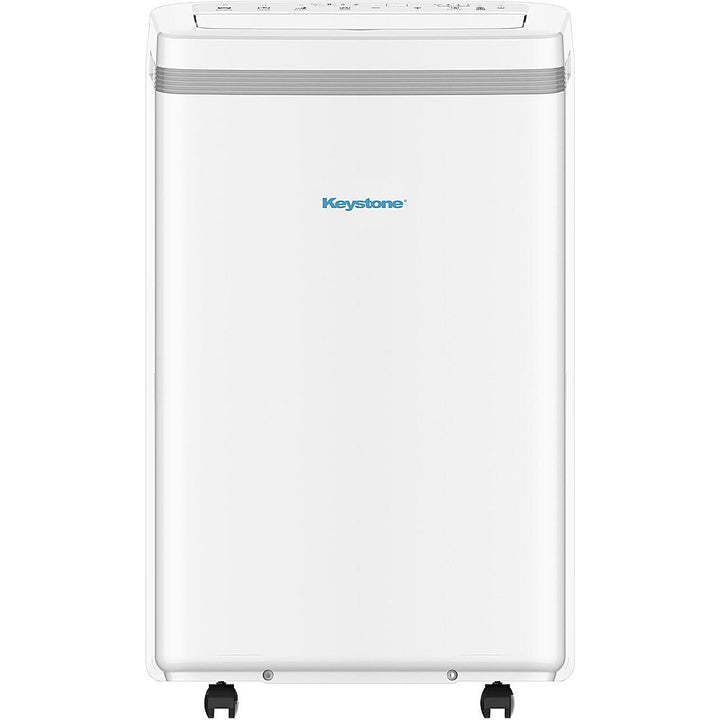 Keystone - 450 Sq. Ft. Portable Air Conditioner with Dehumidifier - White_3