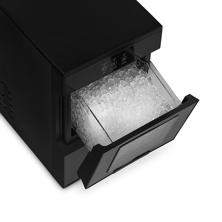 NewAir - 44lb. Nugget Countertop Ice Maker with Self-Cleaning Function - Black stainless steel_10