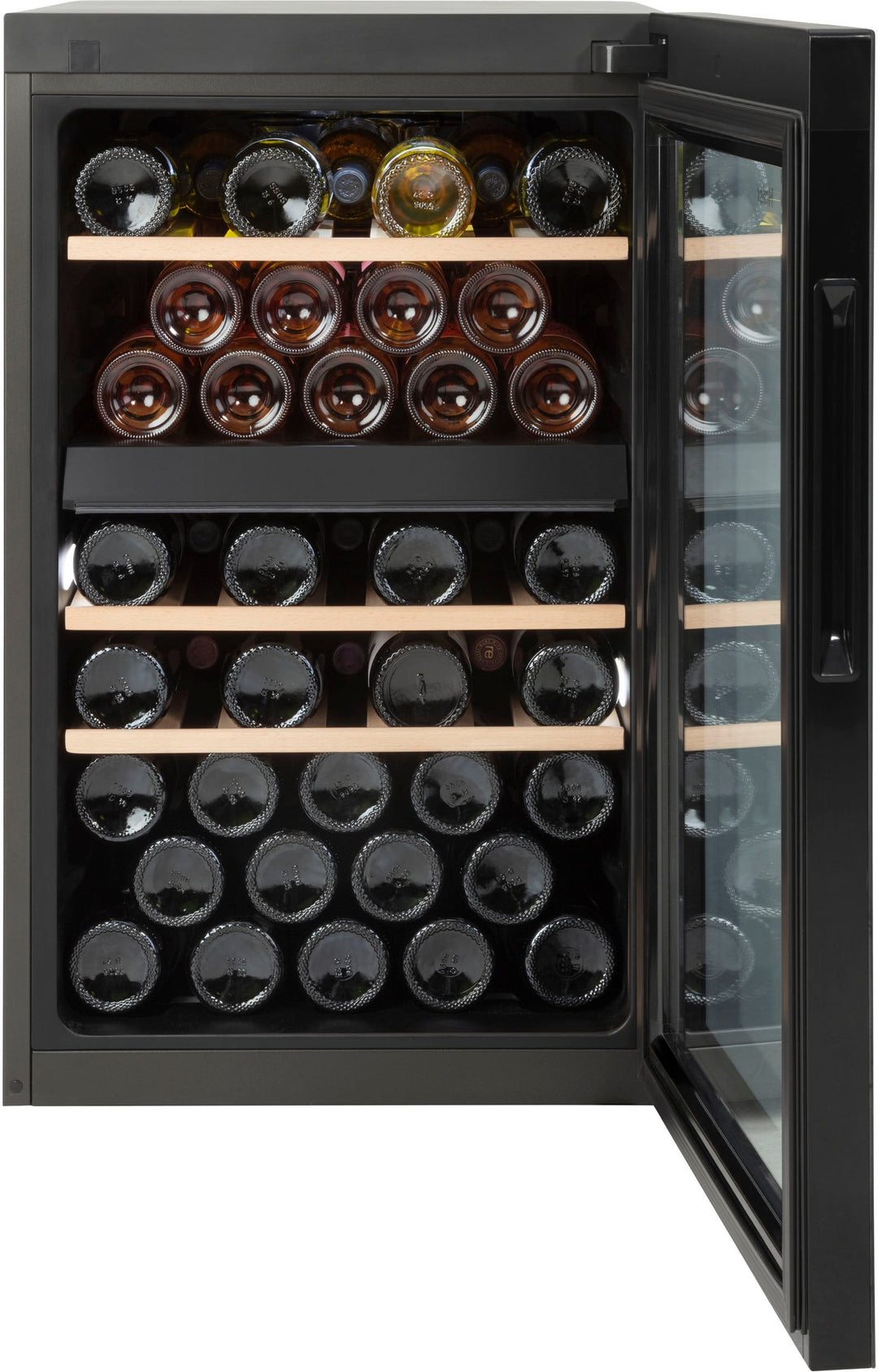 Haier - 44-Bottle Wine Cooler - Black glass_7