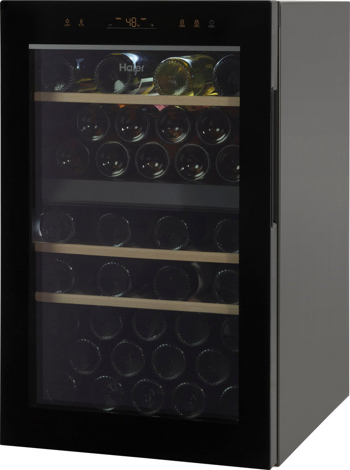 Haier - 44-Bottle Wine Cooler - Black glass_9