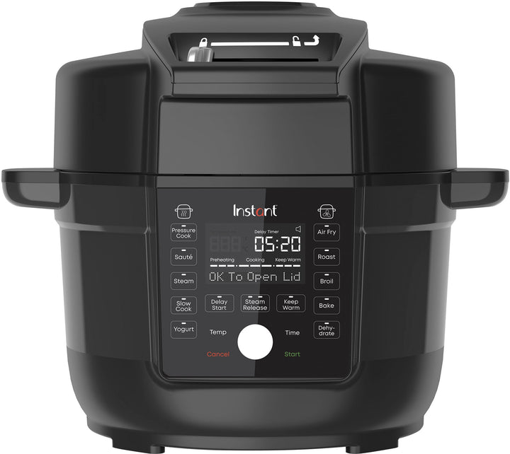 Instant Pot - Duo Crisp with Ultimate Lid Multi-Cooker + Air Fryer, 6.5 Quart - Black_0